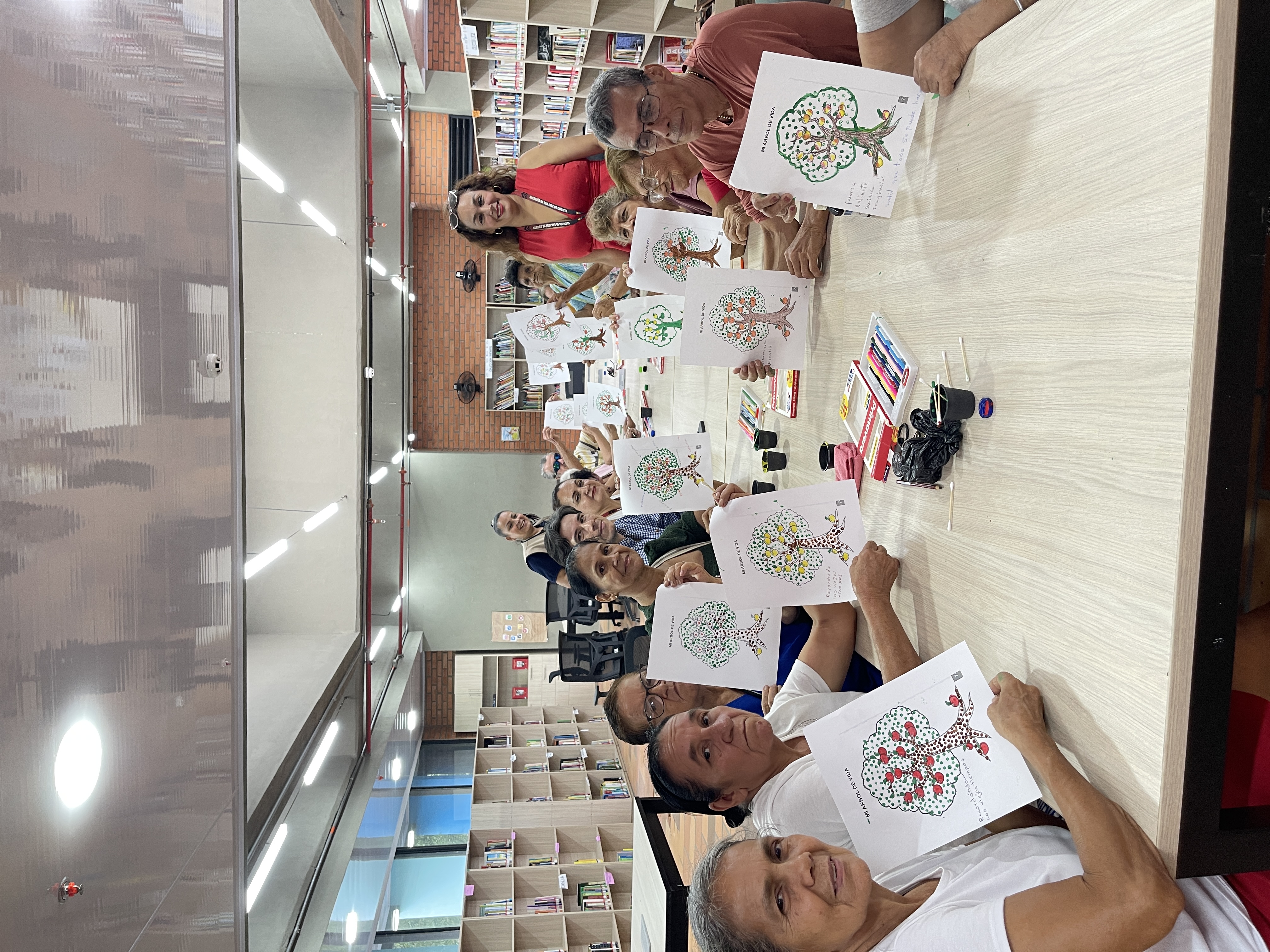 Actividad comunitaria en la biblioteca de Cúcuta